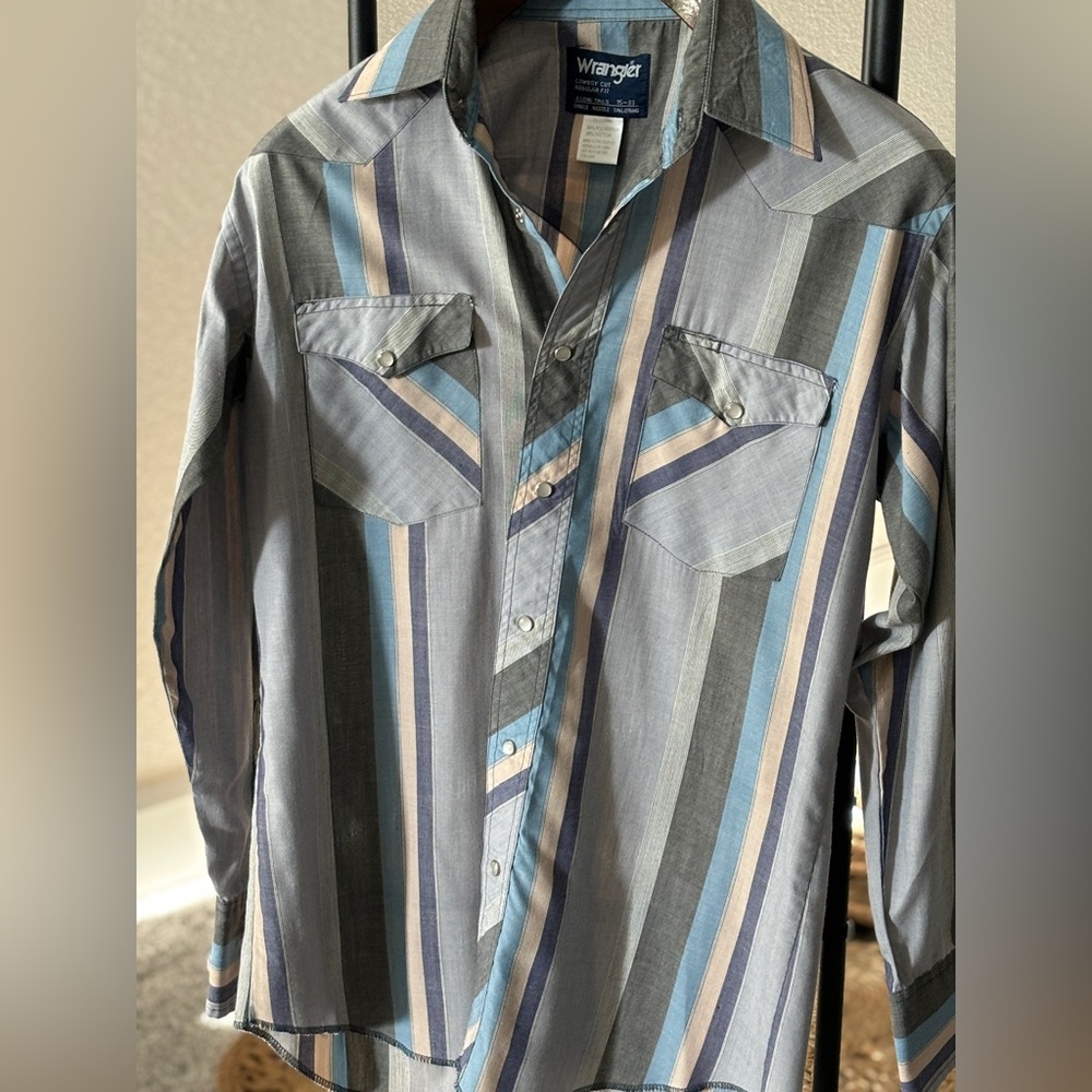 Vintage Wrangler Men’s Button Down